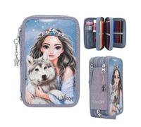 DEPESCHE 13149 TOPModel 3 Fach Federtasche WOLF