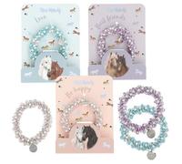 DEPESCHE 13246 Miss Melody Haar-Armband Steinchen, sortiert