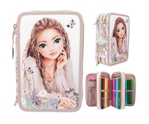 Depesche 13302 TOPModel 3 Fach Federtasche SUMMER FEELING
