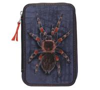 Adventure World 2 Fach Federtasche mit Spinne