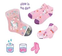 DEPESCHE 13337 Ylvi Magische Socken mit Glow in the dark, Größe 26-36