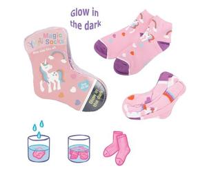 DEPESCHE 13337 Ylvi Magische Socken mit Glow in the dark, Größe 26-36