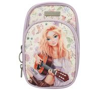 Depesche Unisex Kinder Smartphonetasche 13668 TOPModel Cowgirl-Handytasche in Lila, mit Model Motiv und Blumen Muster, Tragetasche für das Smartphone mit Umhängeschlaufe, Flieder