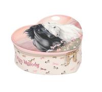 Depesche Vertrieb GmbH Co. KG Miss Melody Mini-Schmuckschatulle in Herzform BLOSSOM PONY