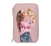 TopModel 2 Fach Federtasche Dots