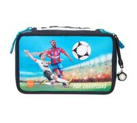 Depesche 3-Fach Federtasche LED Fußball