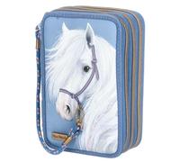 Depesche Miss Melody 3 Fach Federtasche DENIM