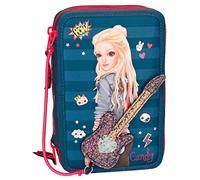 Depesche 6383 - Federtasche 3 fach Top Model, Popstar Gitarre blau