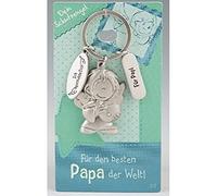 Depesche 7518 Schutzengel Schlüsselanhänger Nr. 005 Bester Papa Papi