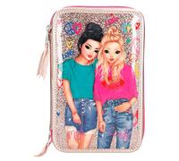 Depesche Federtasche TOPModel Friends, gold, 3-fach (Verkauf durch ''Ideen von A-Z'' auf duo-shop.de)