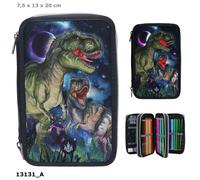 Depesche - Depesche Dino World 3-Fach Federtasche