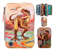 Depesche Dino World 3-Fach Federtasche LED T-Rex