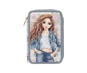 Depesche Germany 3-Fach, Hellblau, Kunststoff, Rechteckig, 13x20x7.5 cm, unisex, Spielzeug, Kinderspielzeug, Malen & Basteln