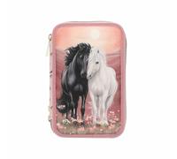Depesche Germany 3-Fach, Rosa, Kunststoff, Rechteckig, 13x20x7.5 cm, unisex, Spielzeug, Kinderspielzeug, Malen & Basteln