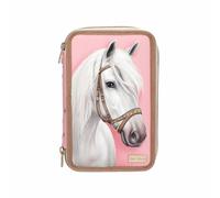 Depesche Germany 3-Fach, Rosa, Kunststoff, Rechteckig, 13x20x7.5 cm, unisex, Spielzeug, Kinderspielzeug, Malen & Basteln