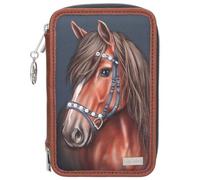 Depesche Miss Melody 3 Fach Federtasche LUXURY HORSE