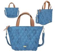 Depesche Miss Melody Mini Shopper BLUE QUILT