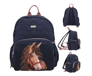 Depesche Miss Melody Rucksack mit Herzsteppung GLITTER HORSE