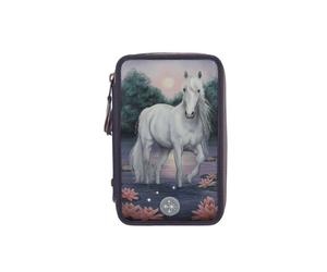 Depesche Miss Melody Triple Pencil Case Searoses LED