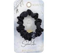Depesche Moments Premium Scrunchie mit Sodalith Herz, blau, Natürlicher Edelstein, Haargummi, 1 Stück