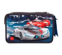 Depesche Monster Cars 3-Fach Federtasche LED