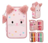 Depesche Princess Mimi 2-Fach Federtasche KITTY LOVE