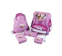 Depesche SchulrucksacksetSet Wendy lila 5-teilig Schulrucksack Ranzen