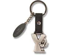 Depesche Schutzengel Schlüsselanhänger Buchstabe Y, Silber, Minimalistisch, Unisex-Kinder, Unisex-Erwachsene, Metallic