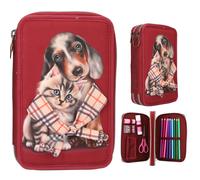 Depesche 13674 TOPModel 2 Fach Federtasche FUR Ever Friends