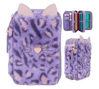 Depesche TOPModel 3-Fach Federtasche LILAC LEO LOVE