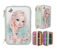 Depesche TOPModel 3fach Federtasche mit Stickerei Summer Feeling