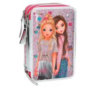 Depesche TOPModel Federtasche Friends, pink, 3-Fach, sortiert