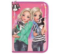 Depesche TOPModel große Federtasche Friends Hund Pink