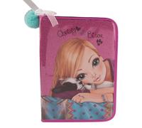 Depesche TOPModel große Federtasche Friends pink, gefüllt