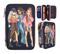 Depesche Vertrieb TOPModel 3-Fach Federtasche CITY GIRLS