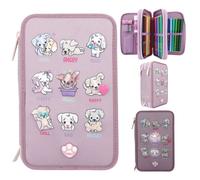 Depesche Vertrieb TOPModel 3-Fach Federtasche LED Hunde Stimmungsbarometer