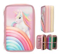 Depesche Ylvi & the Minimoomis 3 Fach Federtasche Farbwolke