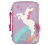 Depesche Ylvi & the Minimoomis 3-Fach Federtasche Glitter Naya