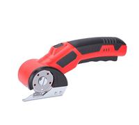 Depisuta Kabellose Elektrische Schere, 1500 MAh Wiederaufladbare Stoffschere mit Robuster Klinge, Kartonschneider und Kartonschneider für Stoff, Teppich, Leder, Nähen, DIY-Handwerk