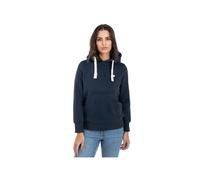 DEPROC Active Damen Kapuzenpullover HILDACMYK | Hoodie Sweatshirt mit Kängurutasche | Premium Baumwoll-Mix | Navy
