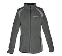 Deproc Active Damen Leichte Strickfleece-Jacke ENNDERBY, Anthracite, 50