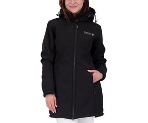 Deproc Active Damen Mantel Softshellmantel, Schwarz (Black), 54