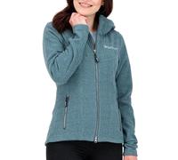 DEPROC-Active Damen Mit Stehkragen Übergangsjacke Windbreaker Wohlfühljacke Glory May Strickfleecejacke, Smoke, 36 EU