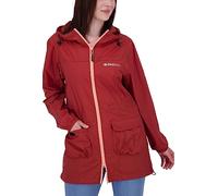 DEPROC-Active Damen Regenmantel Kapuze Wasserdicht Wetterfest Windbreaker Übergangsjacke Lynn Women Regenjacke