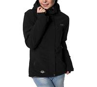 DEPROC-Active Damen Winterjacke und Outdoorjacke Montreal Neues Modell, Black, 50.0, 54631-090-50
