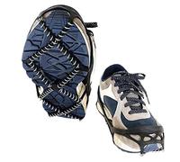 Dequate Schuhkrallen Steigeisen, Spikes Für Schuhe Winter, Edelstahl Krallen Anti Rutsch, Schneeketten Für Schuhe Anti Rutsch Eisspikes Für Winter