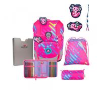 DER DIE DAS Schultaschenset ErgoFlex Tiny Neon 5tlg Punkie