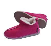 der-Fellmann Lammfell Hausschuhe Mokassin Cinderella pink für Kinder, Frauen, unisex, Hausschuhe, Slipper, Flach, Rustikal, Komfort, Maximum, Pink
