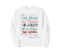 Der Frühstücksclub Das Gehirn Die Prinzessin Die Rebellin Sweatshirt