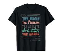 Der Frühstücksclub Das Gehirn Die Prinzessin Die Rebellin T-Shirt